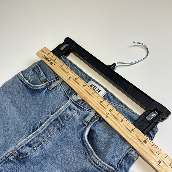 AGOLDE Denim Women's NICO High Rise Slim Fit Jeans Size 23 - Picture 8 of 12